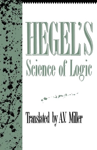 Hegel science logic by - hegel's,