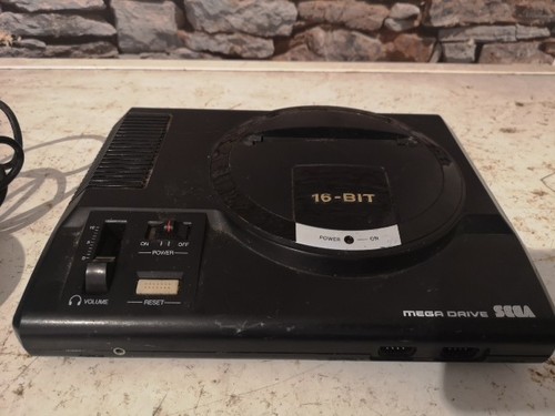 Sega mega drive bit black - drive, 16-bit