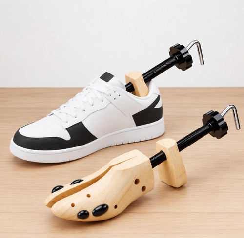 Wooden adjustable shoe - adjustable,