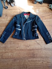 Vintage, Gothic, Punk, Rock, Metal, Designer, Black, Bondage Jacket