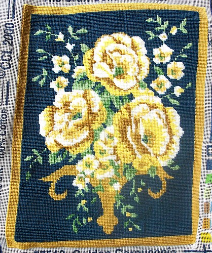 New completed tapestry - , floral