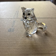 SWAROVSKI CAT SITTING - (1991 - 2006) - 160799 - UnBoxed - Mint Condit