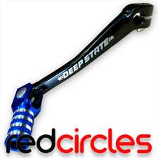 BLUE DEEP STATE CNC FOLDING PIT BIKE GEAR LEVER fits 125cc 140cc