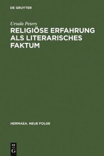 Religiase erfahrung als - erfahrung,