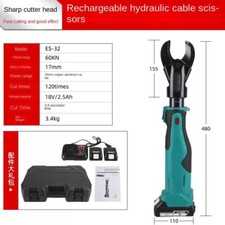 Rechargeable Electric Hydraulic Cable Cutter ES-32 Efficient Fast Cutting 30MM
