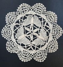 Vintage Handmade Cluny Lace