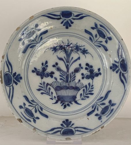 18th century dutch - 18th, blue
