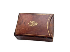 Antique Brown Leather Playing