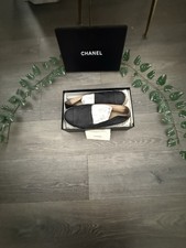 chanel espadrilles 40 Black 