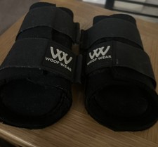 Woof wear brushing Boots Black size small / pony.