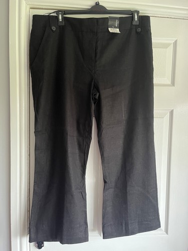 George linen blend trousers - linen,