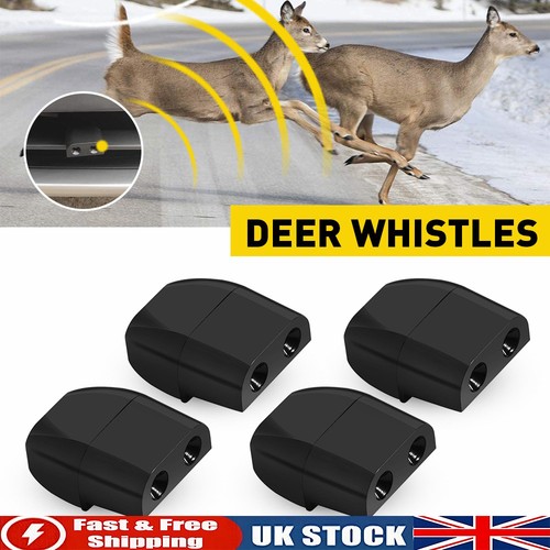 4pcs deer warning whistles - deer,