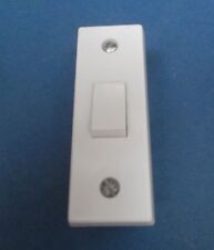 Contemporary 1 gang 2 way Architrave switch 3cm wide x 8cm long x 3.4cm diameter