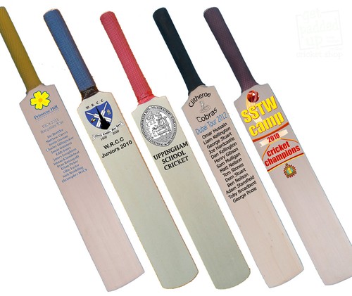 Personalised cricket bat mini - cricket,
