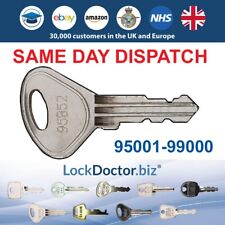 LockDoctor.Biz School Locker Replacement Keys Range (95001-99000) Cut To Code