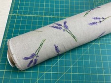 Lavender Linen-look Fabric