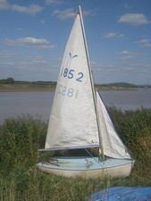 Gull sailing dinghy