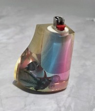 Unusual Lighter Holder Vintage