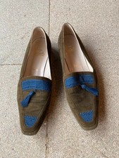 Christian Louboutin Officialito loafers, Suede, size UK 8 EU 41