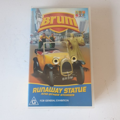 Brum runaway statue vhs - statue, video