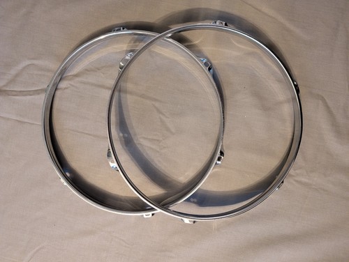 Triple flange drum hoops - drum,