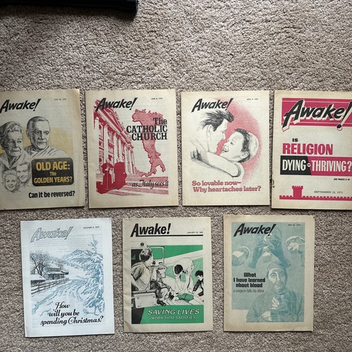 Vintage awake magazines - vintage, lot