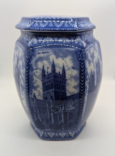 Vintage ringtons blue white - vintage,