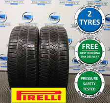 X2 PW 225/40R18 225 40 18 PIRELLI SOTTO ZERO 3 92V M+S XL TYRES *7MM (283OC)