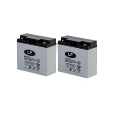 Landport EV 12V,22Ah Rechargeable Battery For Prorider Mobility Scooter-PackOf 2