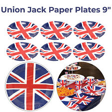 Union Jack Plates 8-100pcs of