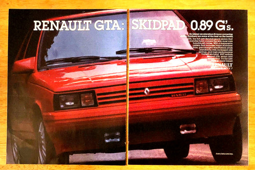 1987 renault gta - 1987,