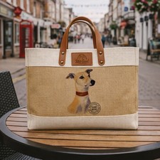 Whippet Tote Bag Large Dog