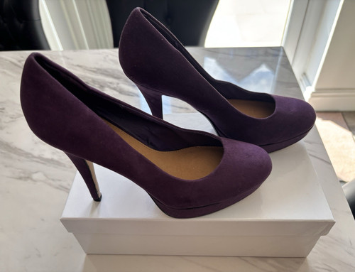 Women purple suede closed - women’s,