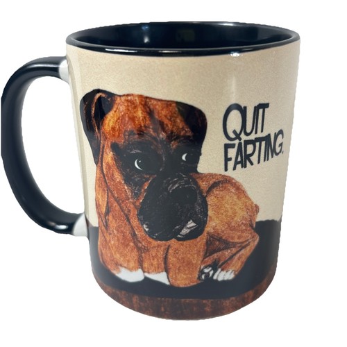 Boxer dog side eye - side, “