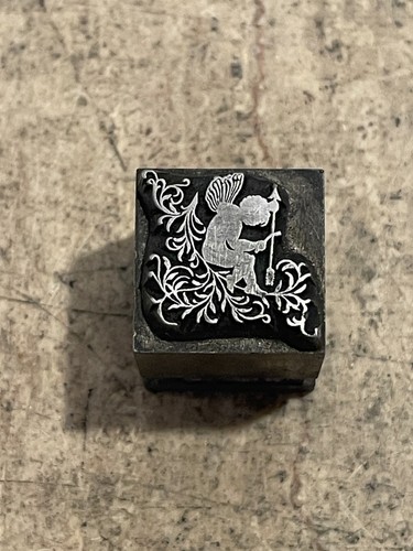 Printing letterpress block - printing,