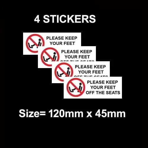 4xplease keep your feet off - your,