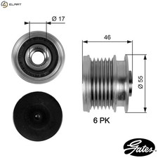 ALTERNATOR FREEWHEEL CLUTCH
