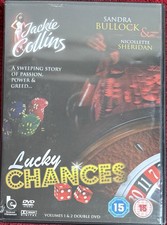 Lucky Chances (DVD, 2010) Volumes 1 & 2 (2disc) Jackie Collins Sandra Bullock  