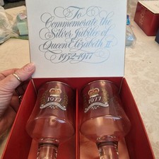 Set Of 2 Vintage Dema Wine