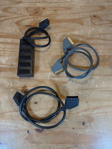 Way scart splitter box - splitter, video