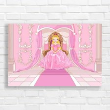 Princess Sits On A Throne