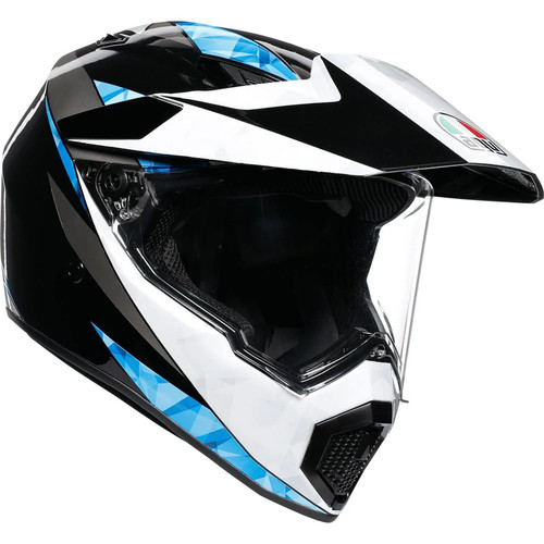 Agv ax9 north black white - white, /
