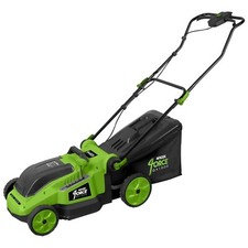 Mylek Cordless Lawn Mower With Mulch Attachment 40V Garden Grass Cutter Tool