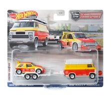 HOT WHEELS TEAM TRANSPORT MG METRO 6R4 & HW RALLY HAULER #47 HCR29