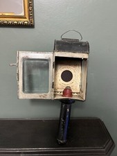 Antique Victorian Train Carriage Lamp