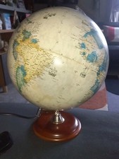 Vintage Italian World Globe