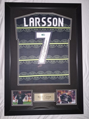 Henrik larsson framed - henrik,