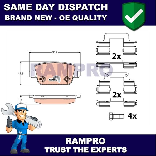 Rampro rear brake - rampro, pads