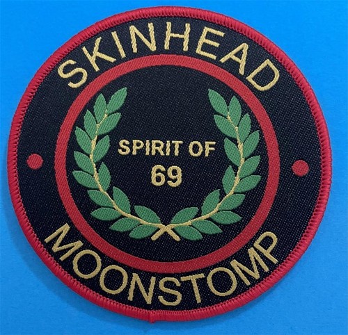 Ska reggae skinhead - patch,