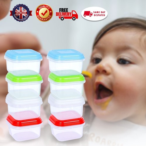 Baby food storage weaning pots - food,